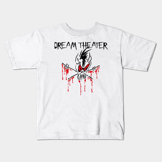 headbang dream theater Kids T-Shirt by potato cast